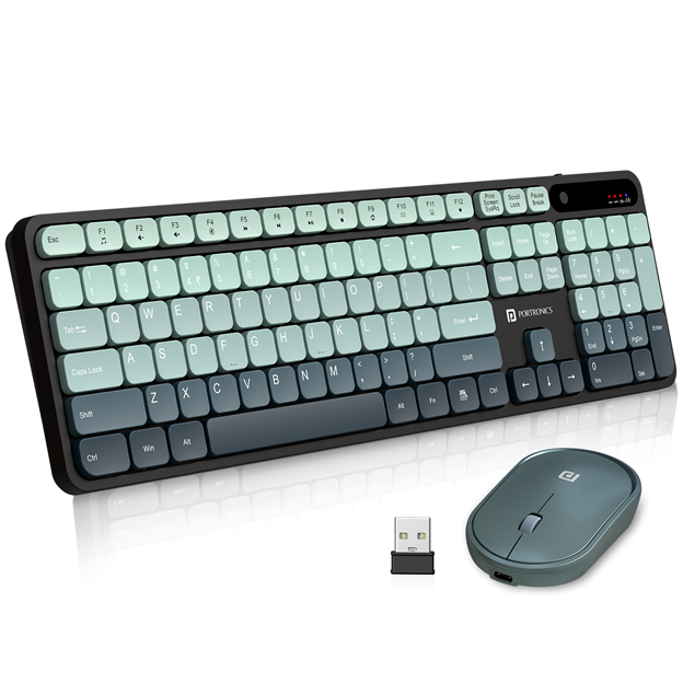Portronics Key11 Combo Wireless Keyboard & Mouse