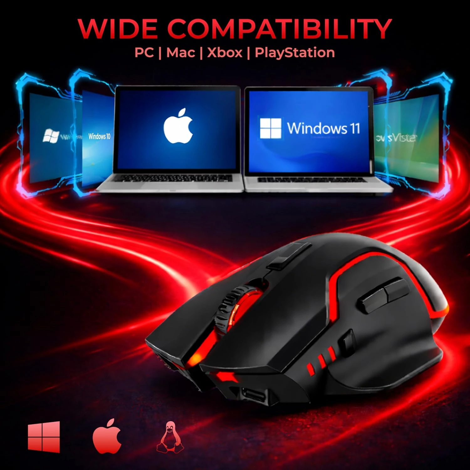 ANTESPORTS - GM320 PRO -GAMING WIRELESS MOUSE - Image 4
